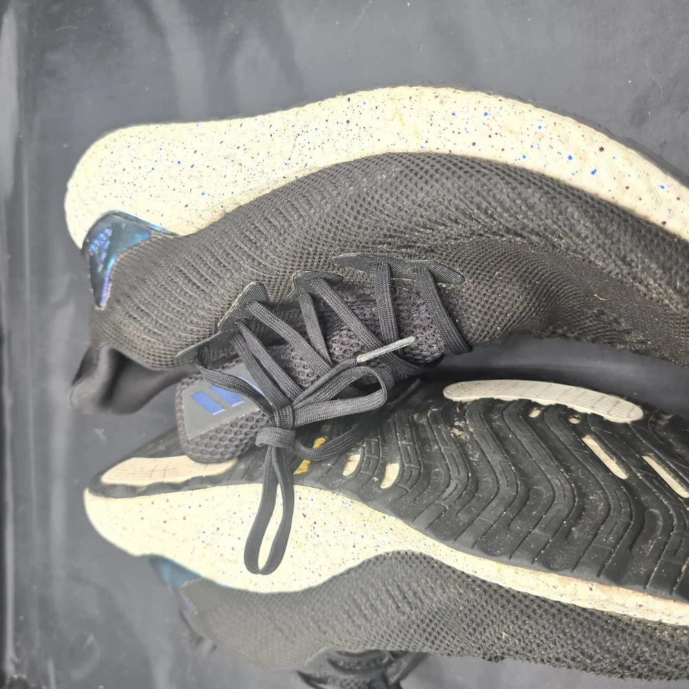 adidas Black and Cream Athletic‎ Shoes
